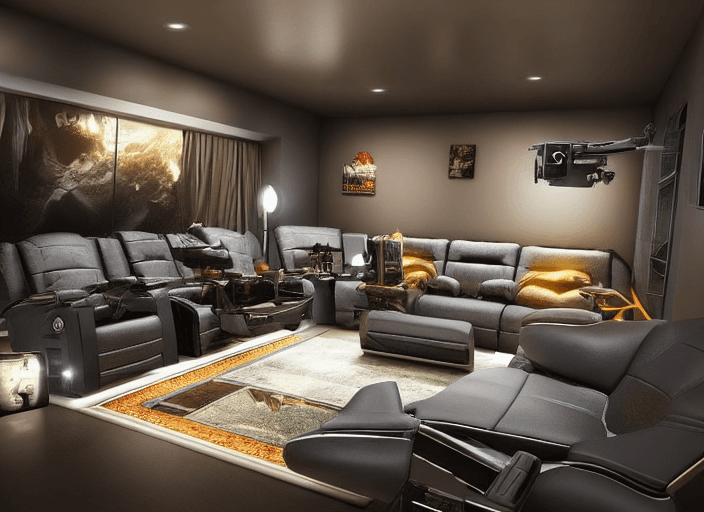 AI transformed room